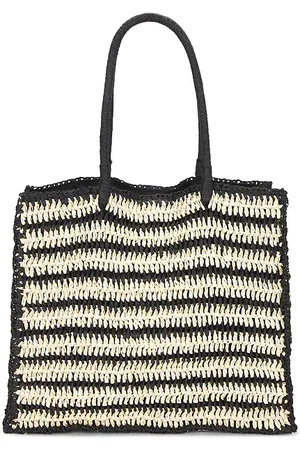 btb Los Angeles TOTE-BAG TORINO in Neutral,Black.