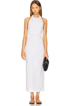 ENZA COSTA Poplin Halter Dress in . Size 1, 2.