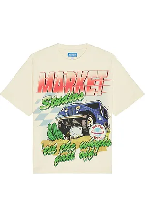 MARKET SHIRTKLEIDER WHEELS in . Size S, XL/1X.