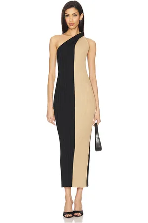 By Malene Birger KLEID NOTO in Black,Beige. Size M, S, XS.