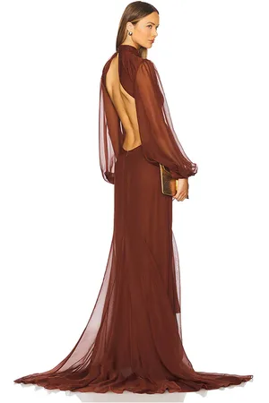 Retrofete KLEID AUS CHIFFON ROSALINDA in . Size S, XL, XXL.