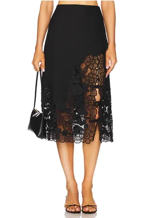 SEA Katharine Embroidery Tie Skirt in . Size 8.