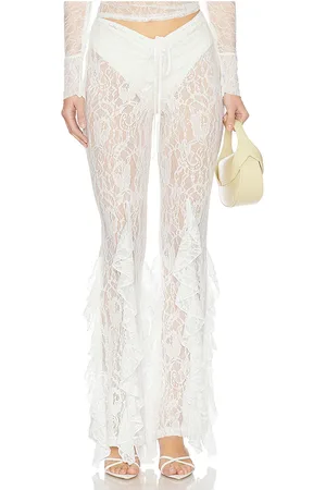 Leslie Amon HOSE MIT VOLANTS in . Size M, S, XL, XS.
