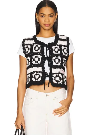 Ganni WESTE AUS HÄKELWARE in . Size M, S, XS.