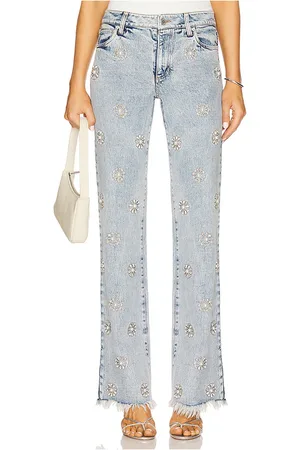 ALICE+OLIVIA JEANS MIT SCHLAG ROXIE in . Size 26, 27, 28, 29.