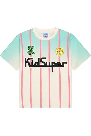 KIDSUPER STUDIOS SHIRT SOCCER in . Size M, S, XL.