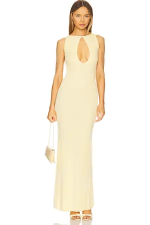 AYA MUSE MAXIKLEID MIT TROPFENAUSSCHNITT in . Size XXS.