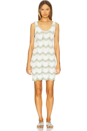 Minkpink Jayden Crochet Wave Mini Dress in . Size M, S, XS.