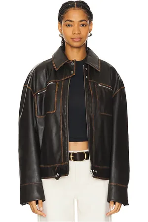 Lovers And Friends JACKE BRINLEY FAUX LEATHER in . Size M.