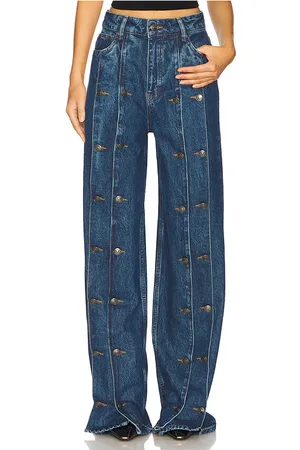 ROTATE Dixie Button Jean in . Size 31.