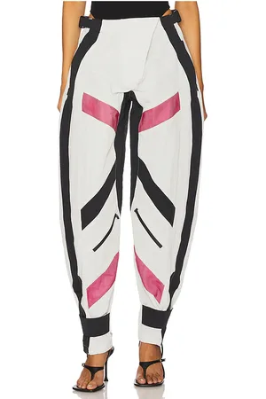 The Attico HOSE in White,Black. Size 38, 40, 42, 44.