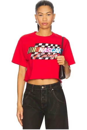 Junk Food VERKÜRZTES T-SHIRT NASCAR RACING in . Size M, S, XL, XS.