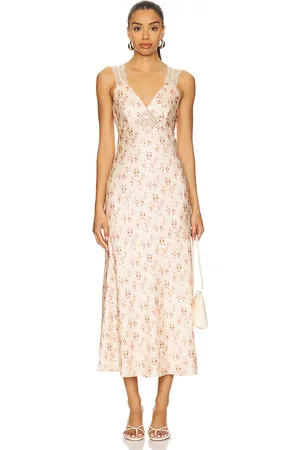 CAMI MIDI-KLEID DRESS in . Size 00, 2, 4, 6.