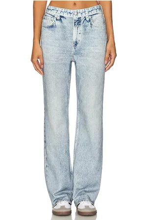 RAG&BONE LANGE HOSE MIT HOHEM BUND UND LÄSSIGER PASSFORM MIRAMAR SHEA in . Size 29, 31, 33.