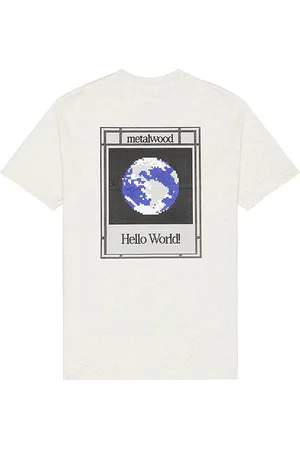 Metalwood SHIRTKLEIDER HELLO in . Size M, S, XL/1X.