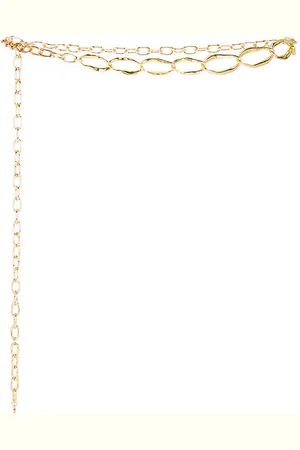 Ettika KETTENGÜRTEL HAMMERED OVAL LINK in .