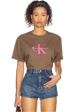 Calvin Klein SHIRT MONOLOGO in . Size M, S, XL/1X.