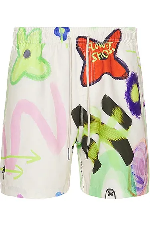 Oas Flower Shop Swim Short in . Size M, S, XL/1X.