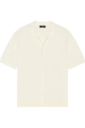 THEORY KURZÄRMELIGES SHIRT CAIRN in . Size M, S, XL/1X, XXL/2X.