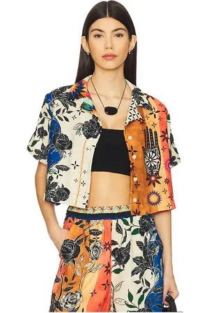 Agua Bendita HEMD ITSY in Blue,Orange. Size M, S, XL, XS, XXL.