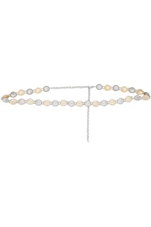Ettika GÜRTEL POLISHED PEBBLE MIXED METAL in Metallic Silver,Metallic Gold.
