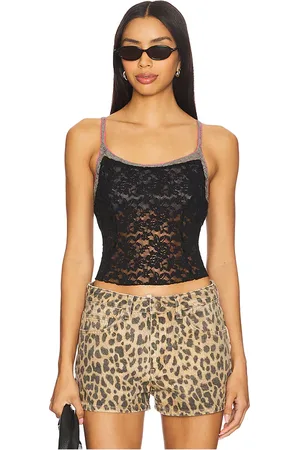Free People TOP AUS SPITZE ALL DAY in . Size M, S, XL, XS.