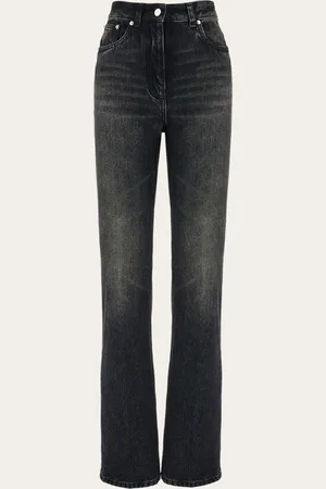 Salvatore Ferragamo Alltagsgarderobe in einer Luxusvariante: 5-Pocket-Hose in festem Jeansstoff aus reiner Baumwolle