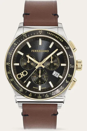 Salvatore Ferragamo Der neue 1927 Chrono erinnern an das Erbe der Marke und an das Jahr ihrer Gründung