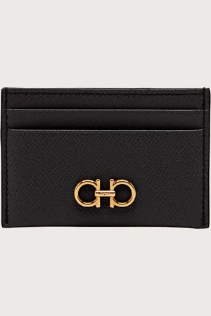 Salvatore Ferragamo Farbenfroh und besonders funktionsgerecht, dieses Kreditkartenetui ist der perfekte Verbündete für kompakte kleine Handtaschen