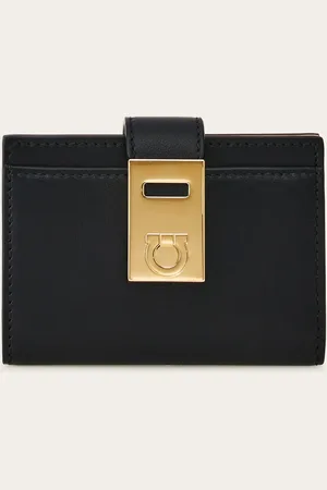 Salvatore Ferragamo Kreditkartenetui mit kompaktem Design, das durch die Hug Kollektion inspiriert ist