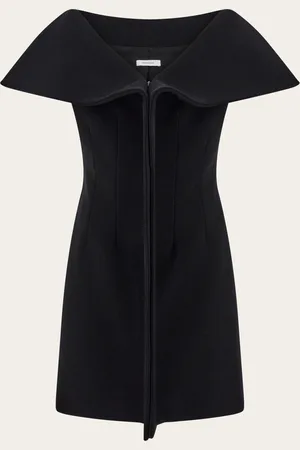 Salvatore Ferragamo Ärmellose Kleid aus dehnbarem Funktions-Gabardine mit taillierter, sehr körperbetonter Linie, um die Figur hervorzuheben