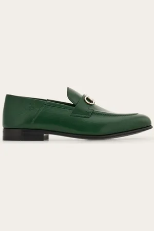 Salvatore Ferragamo Loafer mit Obermaterial aus supergeschmeidigem Kalbsleder