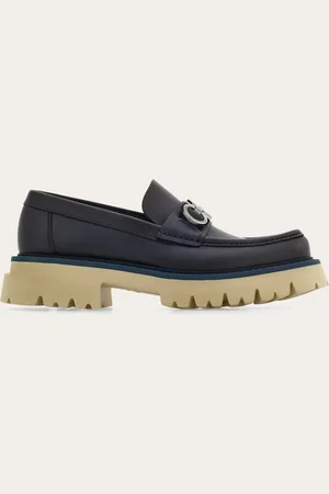 Salvatore Ferragamo Neuer Loafer im Großstadt-Look aus glattem Kalbsleder
