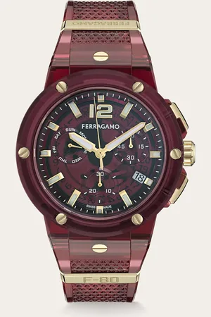 Salvatore Ferragamo Erweitert seine Kollektion von Herrenuhren mit der Einführung des neuen Modells F-80 Translucent, einer Vision von kühner, moderner Eleganz, die auf der Kombination von avantgardistischer Ästhetik und umweltfreundlichem Design beruht