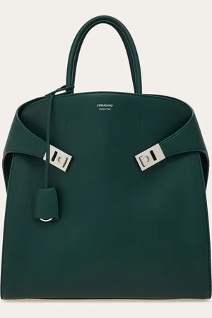 Salvatore Ferragamo Maskuline Version der Hug Totebag mit größerem Volumen als das Damenmodell und North South-Linie