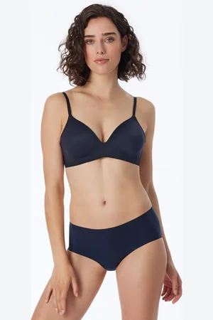 Schiesser Panty nahtlos nachtblau - Invisible Cotton 36