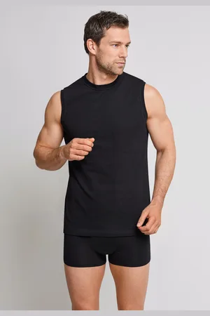 Schiesser Shirt ärmellos 2er-Pack Muscle Shirt - Essentials S