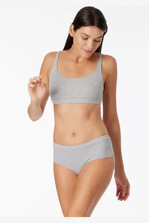 Schiesser Panty Doppelripp Organic Cotton meliert - Pure Rib 42