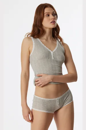 Schiesser Micro Pants meliert - Revival Agathe 34