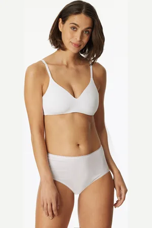 Schiesser Soft BH Organic Cotton gepaddet ohne Bügel weiß - 95/5 70A