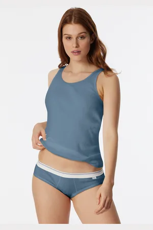 Schiesser Slip atlantikblau - Revival Greta 38