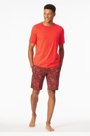 Schiesser Shirt kurzarm hellrot - Mix+Relax 48