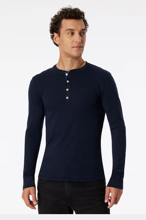 Schiesser Shirt langarm dunkelblau - Revival Karl-Heinz 4