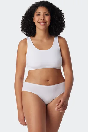 Schiesser Tai-Slips 2er-Pack Organic Cotton weiß - 95/5 36