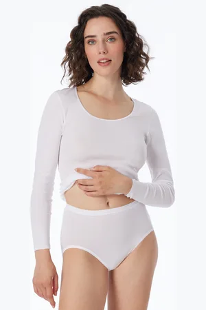 Schiesser Taillenslip weiß - Luxury 42