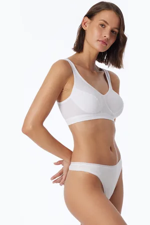 Schiesser String 2er-Pack Organic Cotton weiß - 95/5 34