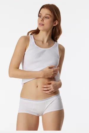 Schiesser Micro Pants weiß - Revival Greta 34