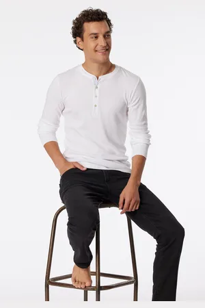 Schiesser Shirt langarm weiß - Revival Karl-Heinz 4