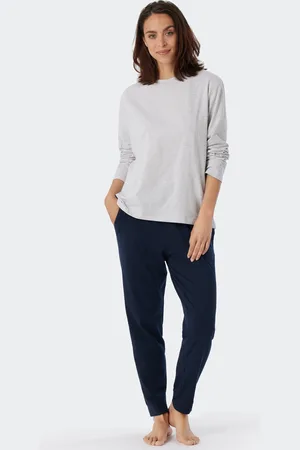 Schiesser Shirt langarm meliert - Mix+Relax 34