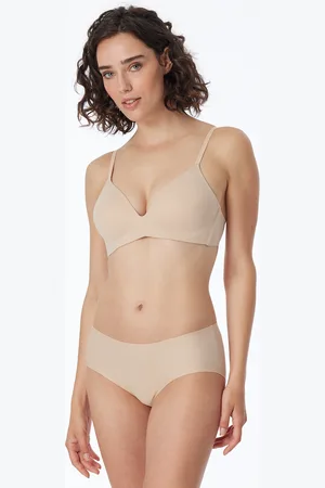 Schiesser Panty nahtlos sand - Invisible Cotton 36